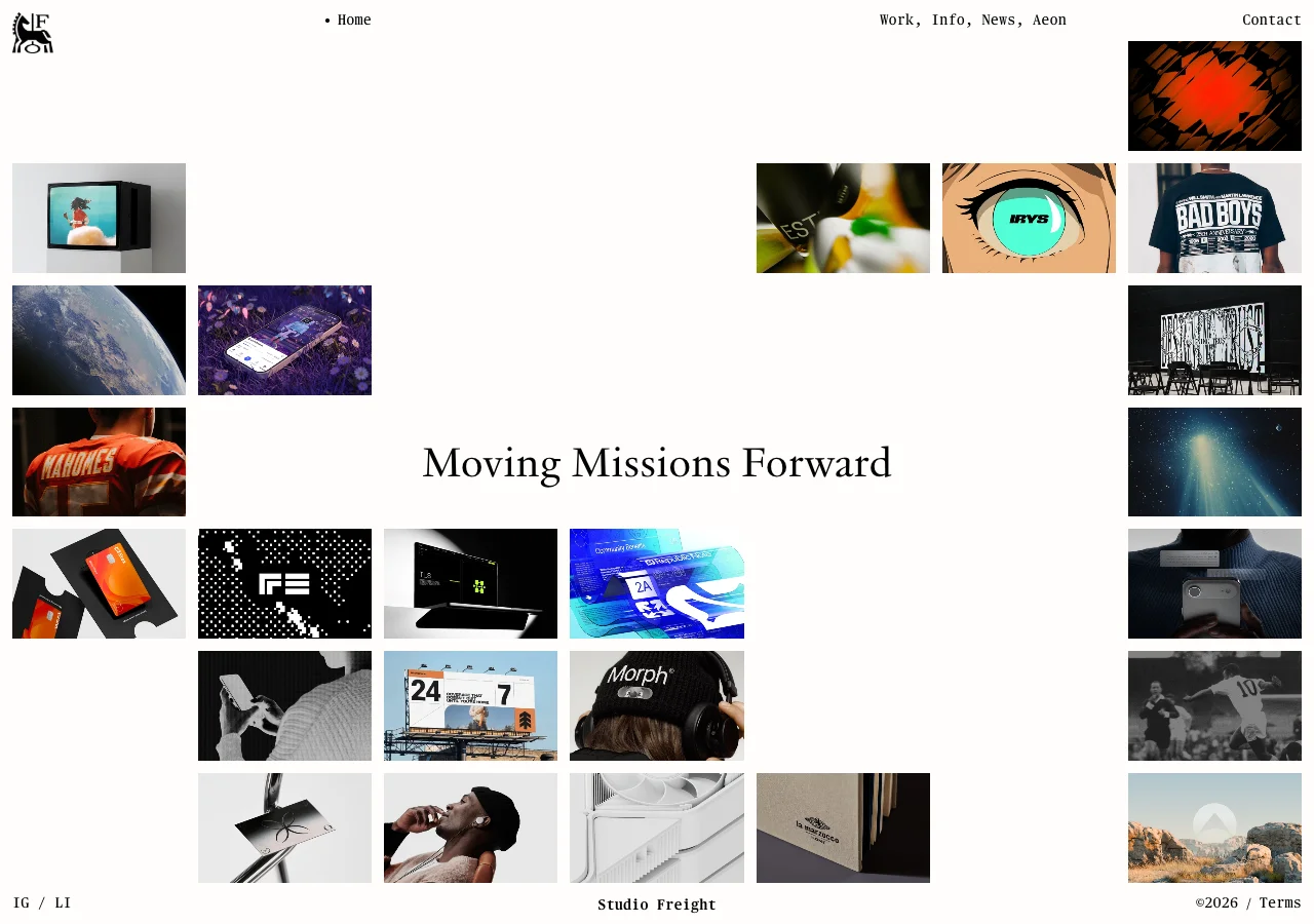 An expressive portfolio rhythm